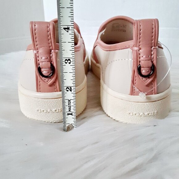 Coach G5310 Women's Loafer Pink Leather Shoes size 9B - Picture 8 of 9